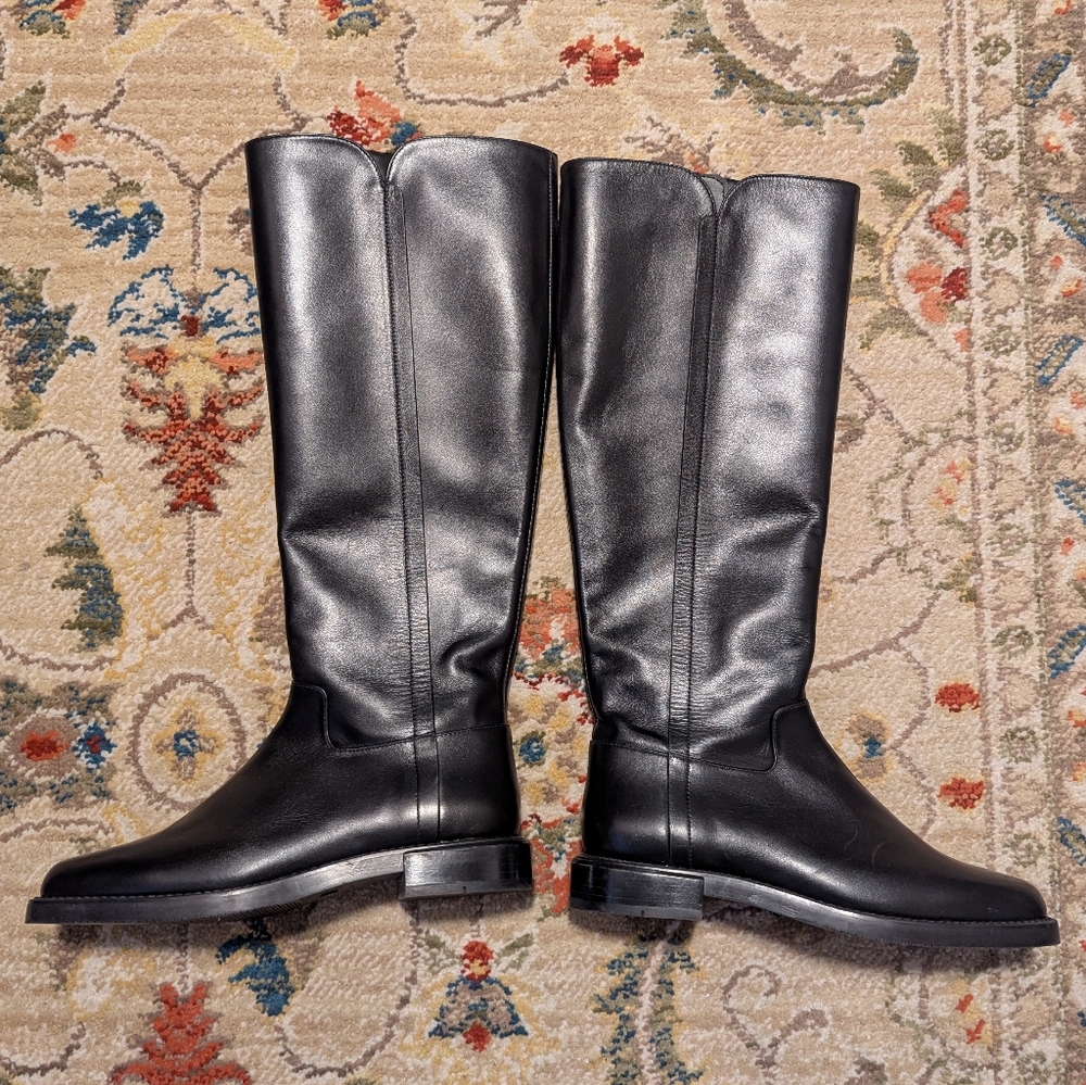 Stuart Weitzman Square Toe Riding Boot - image 4